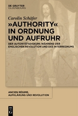 &bdquo;Authority&ldquo; in Ordnung und Aufruhr - Carolin Sch&auml;fer