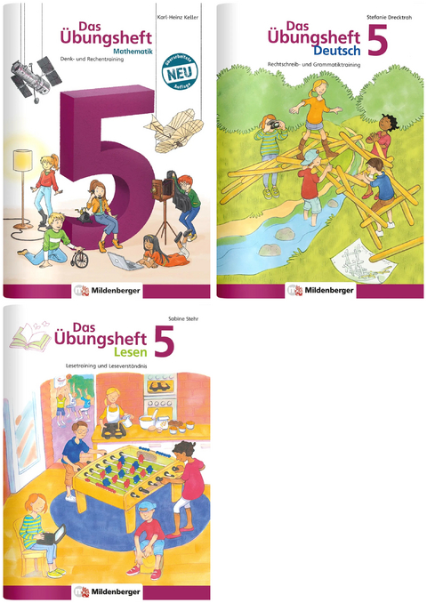 Sicher ins 6. Schuljahr &ndash; Paket: Rechnen &ndash; Schreiben &ndash; Lesen &ndash; Grammatik &middot; Klasse 5 - Sabine Stehr