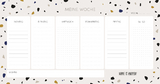 Wochenplaner "Terrazzo Time" - 