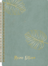 Notizblock Soft Touch ocean green - 