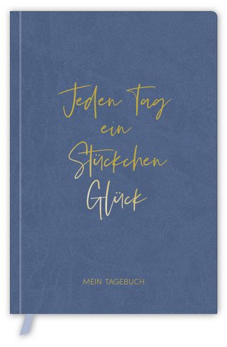 Tagebuch Soft Touch blue