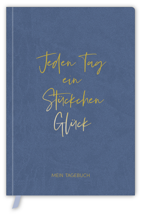 Tagebuch Soft Touch blue - 