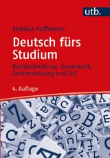 Deutsch f&uuml;rs Studium - Monika Hoffmann