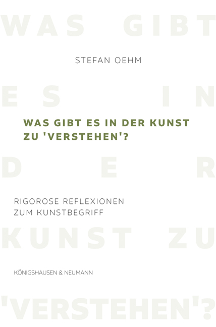 Was gibt es in der Kunst zu ,verstehen&rsquo;? - Stefan Oehm