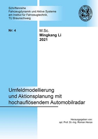 Umfeldmodellierung und Aktionsplanung mit hochauflösendem Automobilradar