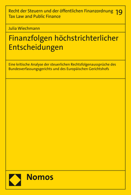 Finanzfolgen höchstrichterlicher Entscheidungen