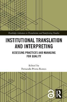 Institutional Translation and Interpreting - 