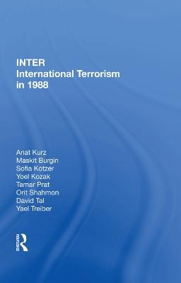 International Terrorism In 1988 - Anat Kurz