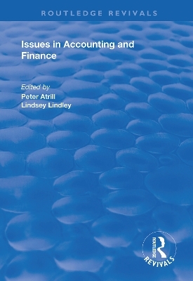 Issues in Accounting and Finance - 