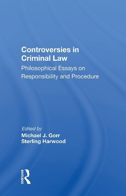 Controversies In Criminal Law - 