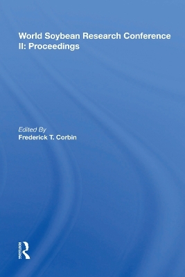World Soybean Research Conference II - Frederick T. Corbin