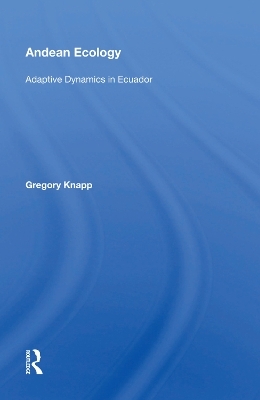 Andean Ecology - Gregory Knapp