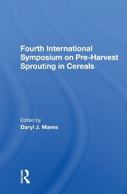 Fourth International Symposium On Pre-harvest Sprouting In Cereals - Daryl Mares