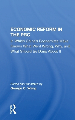 Economic Reform In The Prc - C. W. Borklund
