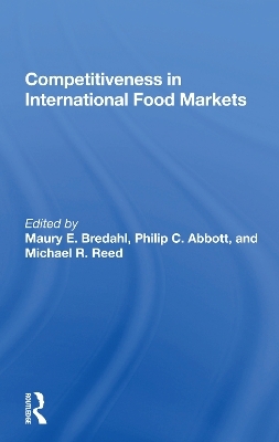 Competitiveness In International Food Markets - Maurey E Bredahl