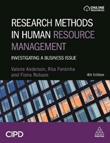 Research Methods in Human Resource Management - Anderson, Valerie; Fontinha, Dr Rita; Robson, Dr Fiona