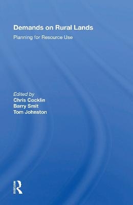 Demands On Rural Lands - 