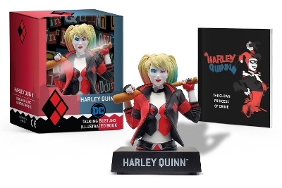 Harley Quinn Talking Figure and Illustrated Book - Steve Kort&eacute;
