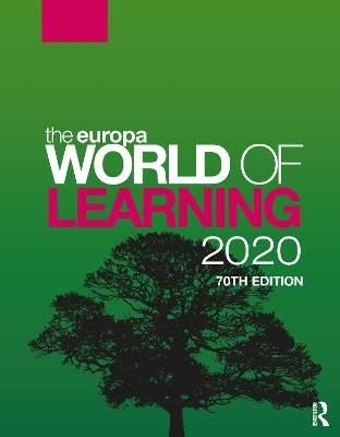 The Europa World of Learning 2020 -  Europa Publications