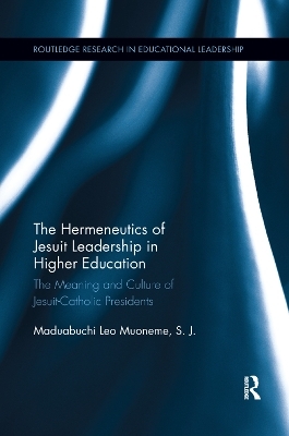 The Hermeneutics of Jesuit Leadership in Higher Education - S.J. Muoneme  Maduabuchi