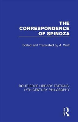 The Correspondence of Spinoza - 