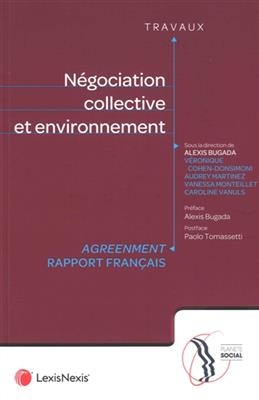 N&eacute;gociation collective et environnement : Agreenment, rapport fran&ccedil;ais