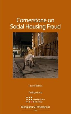 Cornerstone on Social Housing Fraud - Cornerstone Barristers, Andrew Lane