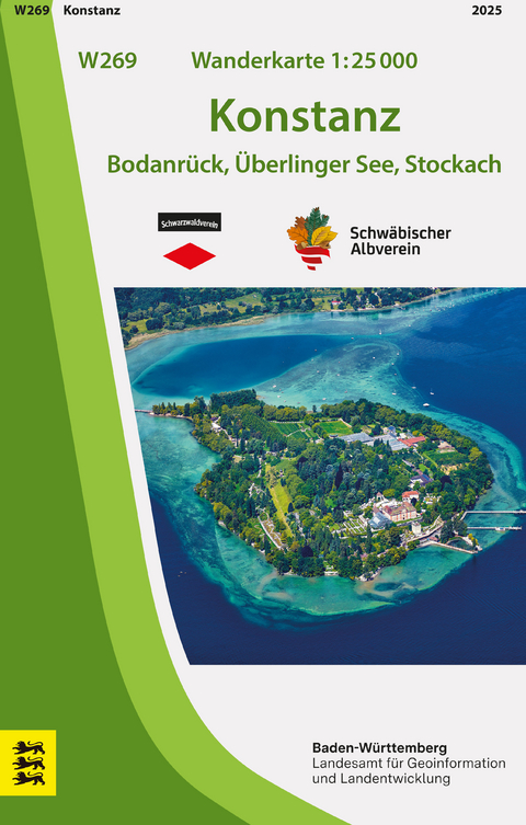 W269 Wanderkarte 1:25 000 Konstanz