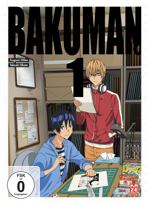 Bakuman - 1. Staffel - DVD 1 - Ken-Ichi Kasai