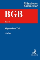 M&uuml;nchener Kommentar zum B&uuml;rgerlichen Gesetzbuch Bd. 1: Allgemeiner Teil &sect;&sect; 1-240, AllgPers&ouml;nlR, ProstG, AGG - 