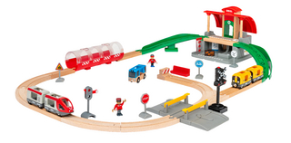 BRIO World - Großes City Bahnhof Set