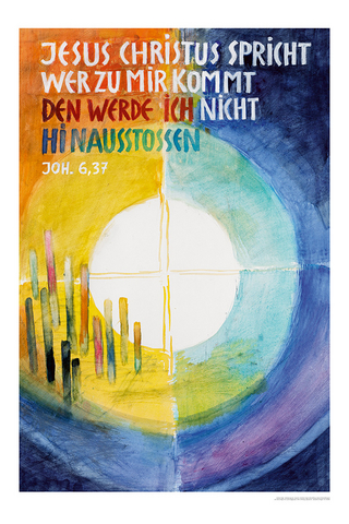 Jahreslosung 2022 - Kunstdruck 62 x 93 cm