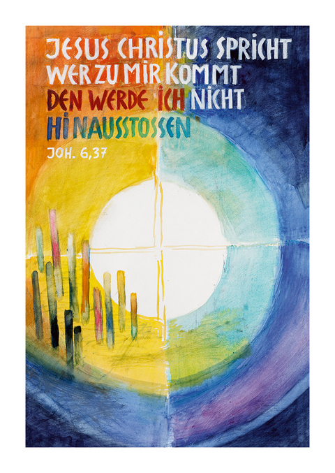 Jahreslosung 2022 - Postkarte (10er-Set) - 