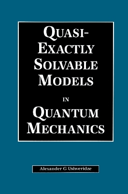 Quasi-Exactly Solvable Models in Quantum Mechanics