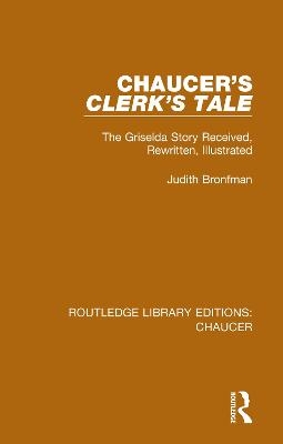 Chaucer's Clerk's Tale - Judith Bronfman