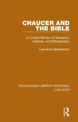 Chaucer and the Bible