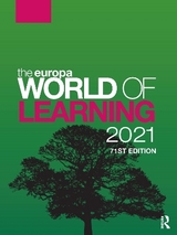 The Europa World of Learning 2021 - Europa Publications