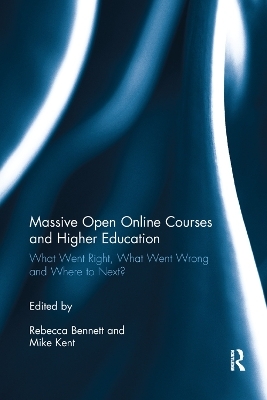 Massive Open Online Courses and Higher Education - 