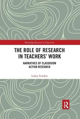 The Role of Research in Teachers' Work