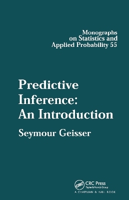 Predictive Inference - Seymour Geisser