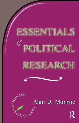 Essentials Of Political Research - Alan Monroe