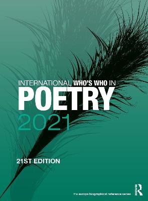 International Who's Who in Poetry 2021 - 