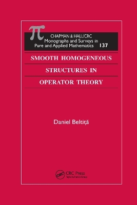 Smooth Homogeneous Structures in Operator Theory