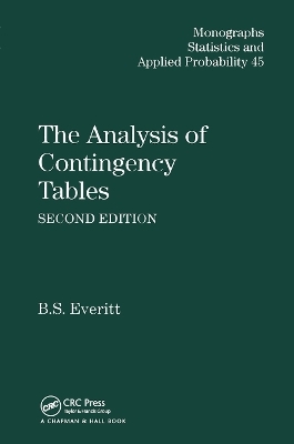 The Analysis of Contingency Tables - Brian S. Everitt