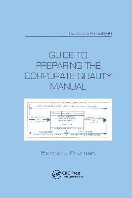 Guide to Preparing the Corporate Quality Manual -  Bernard Froman