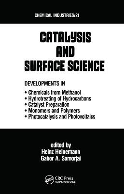 Catalysys and Surface Science - 