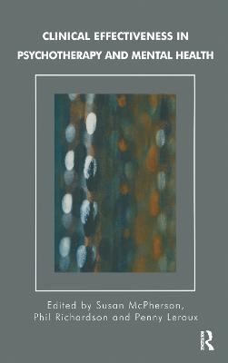 Clinical Effectiveness in Psychotherapy and Mental Health - 