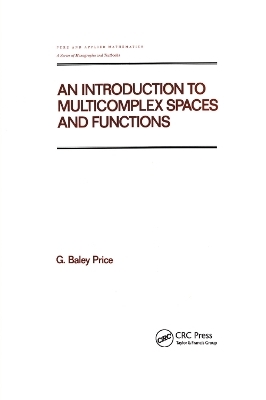An Introduction to Multicomplex SPates and Functions -  Price