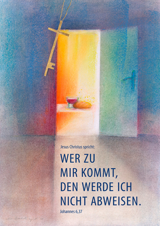 Jahreslosung 2022 - Poster 50 x 70