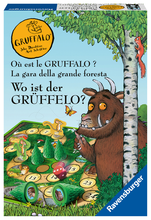 Wo ist der Gr&uuml;ffelo? - Kinderspiel ab 4 Jahre
